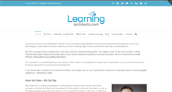Desktop Screenshot of learningarchitects.com